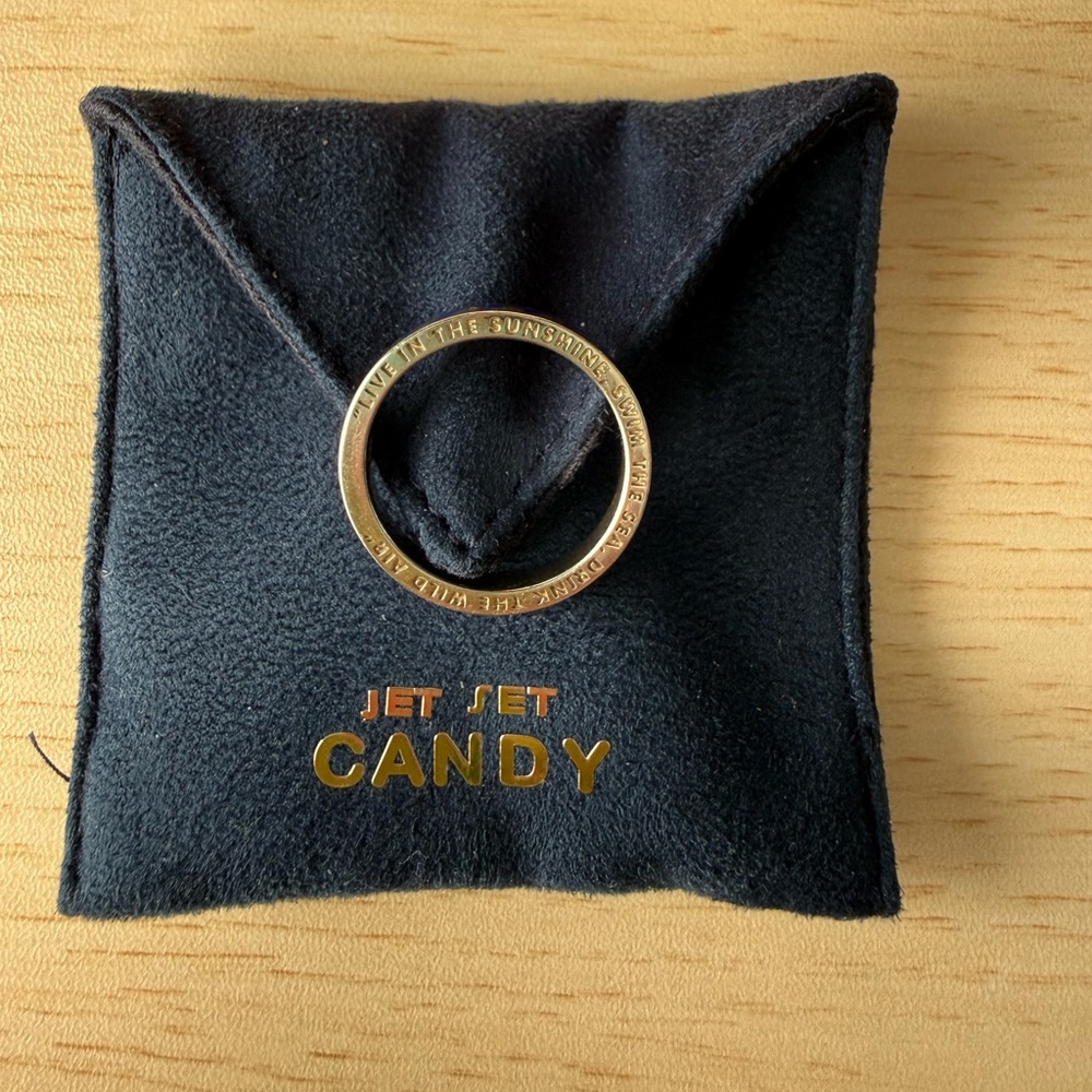 Jet Set Candy Wave Ring, Size 9 - Picture 2 of 5